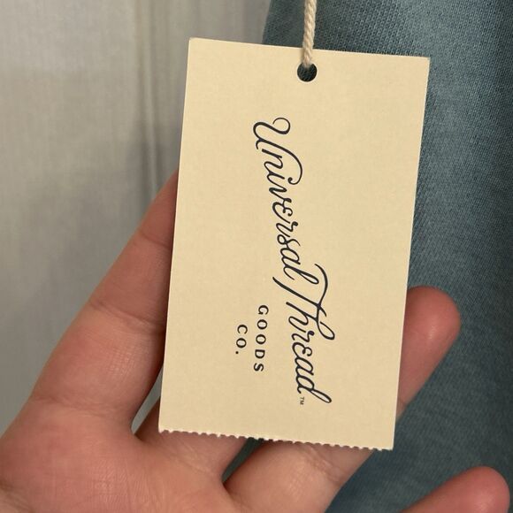 NWT Universal Thread Womens Aqua Blue Sweat Shorts Size Large Drawstring Pockets - Picture 7 of 16